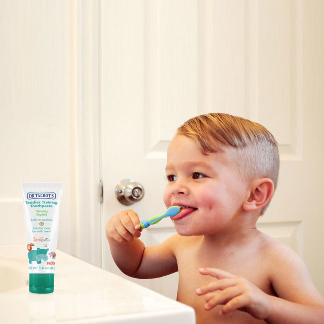 Toddler Toothbrush and Toothpaste Set