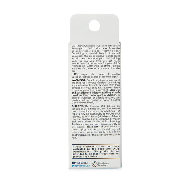Chamomile Soothing Tablets