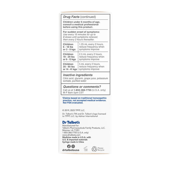 Infant Daily Allergy Relief