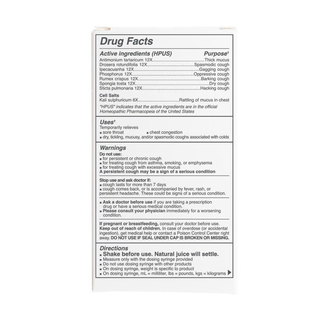 Infant Cough Relief
