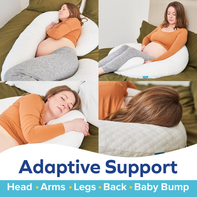 Stay Cool Pregnancy Pillow | C Shape