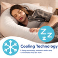 Stay Cool Pregnancy Pillow | C Shape