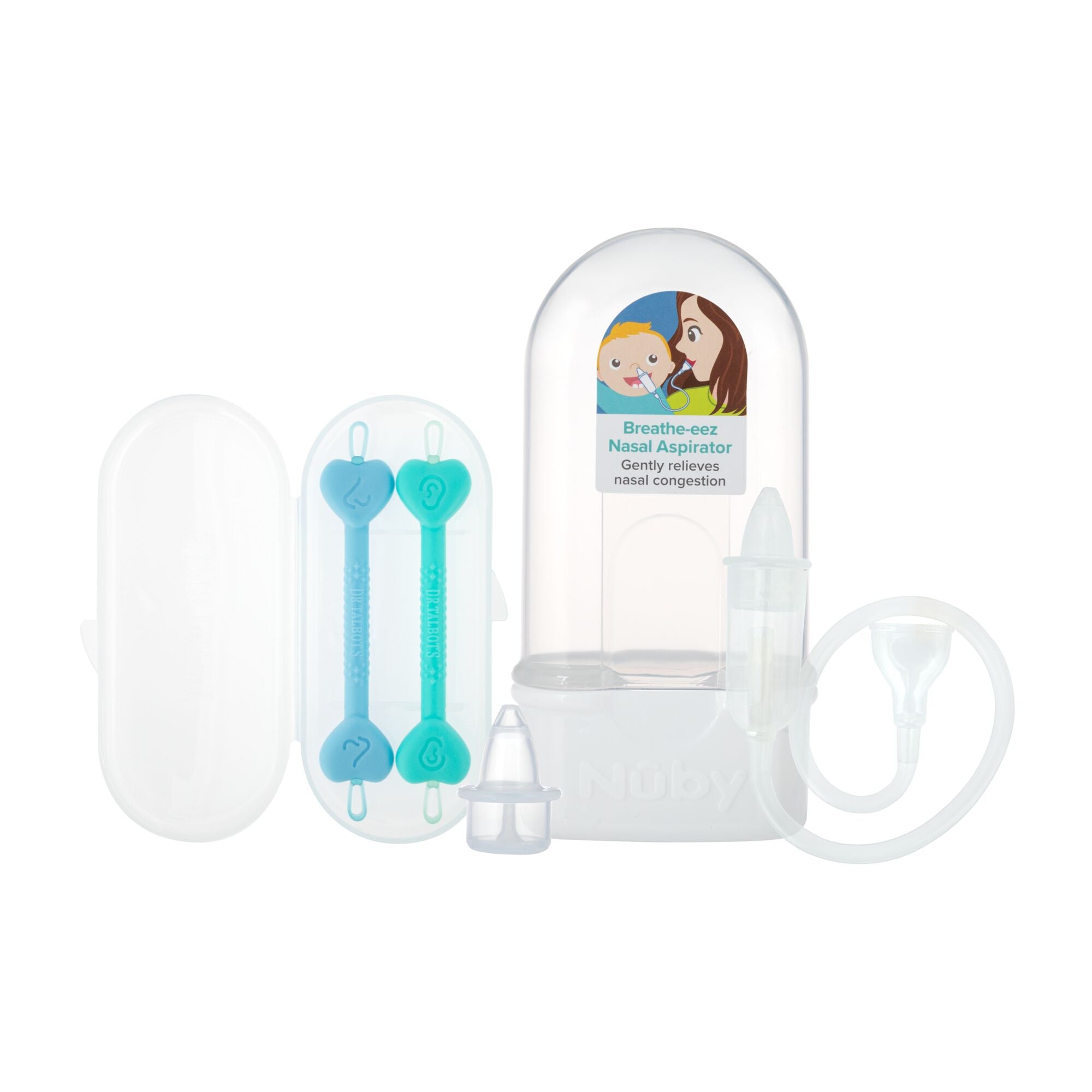 evenflo nasal aspirator Nasal Aspirator + Ear & Nose Cleaner Set – Dr Talbot's
