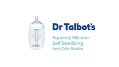 Squeezy Silicone Anti-Colic Bottle (2 Pack) - 8 oz
