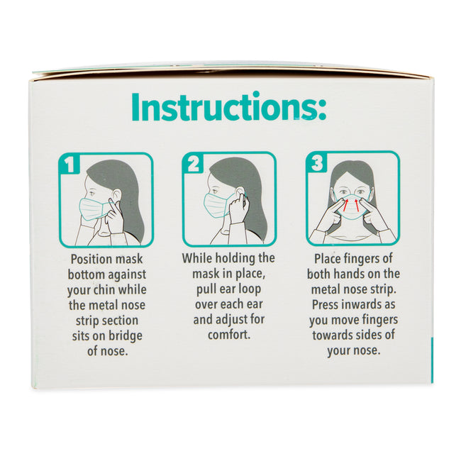 Adult Face Masks - 50 pack - Dr Talbot's US