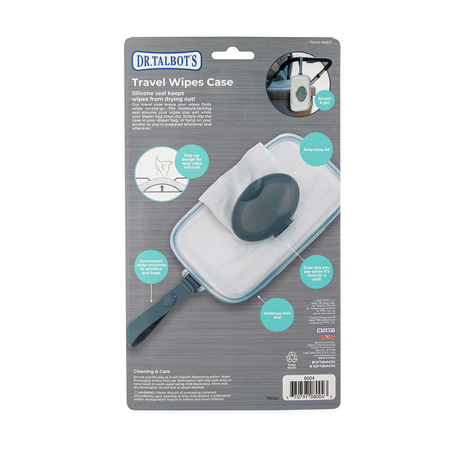 Deluxe Baby Wipes Dispenser for Travel - Dr Talbot's US