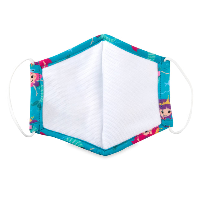Cloth Face Mask - Ages 2-5 - 1 pack - Mermaids - Dr Talbot's US
