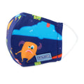 Cloth Face Mask - Ages 2-5 - 1 pack - Monsters - Dr Talbot's US