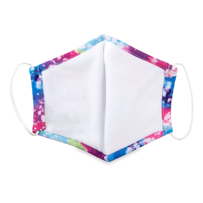 Cloth Face Mask - Ages 6-12 - 1 pack - Rainbow Watercolor - Dr Talbot's US