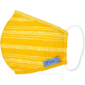 Adult Flat-fold Cloth Mask with Filter Pocket - 1 pack - Yellow Arrows - Dr Talbot's US