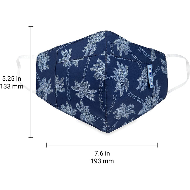 Adult Cup-style Cloth Mask - 1 pack - Palm Trees - Dr Talbot's US