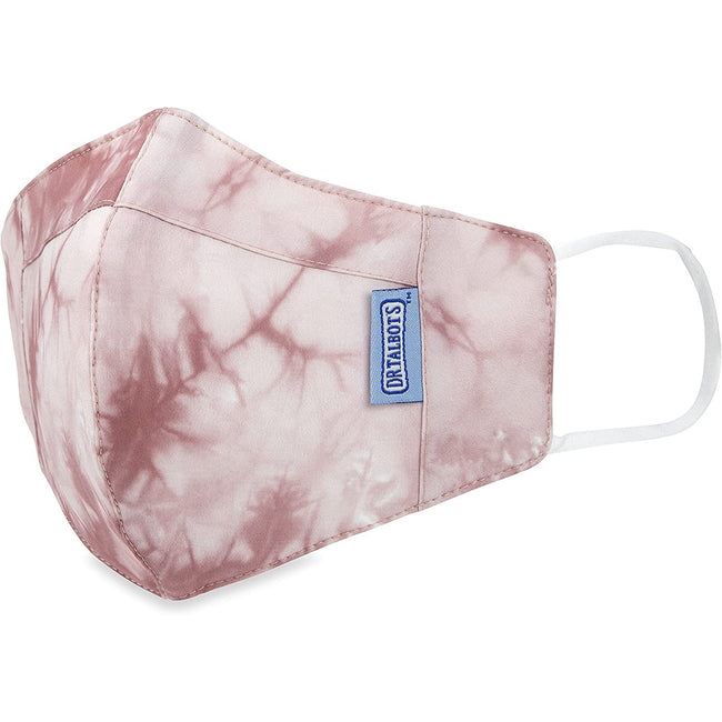 Adult Cup-style Cloth Mask - 1 pack - Dusty Rose Tie-dye - Dr Talbot's US