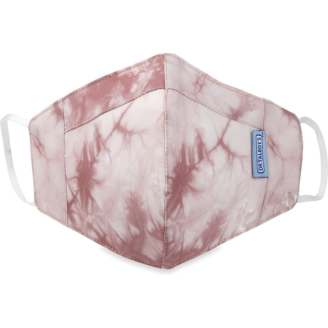 Adult Cup-style Cloth Mask - 1 pack - Dusty Rose Tie-dye - Dr Talbot's US