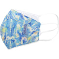 Adult Cup-style Cloth Mask - 1 pack - Blue & Pastel Water Colors - Dr Talbot's US