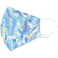 Adult Cup-style Cloth Mask - 1 pack - Blue & Pastel Water Colors - Dr Talbot's US
