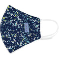 Adult Cup-style Cloth Mask - 1 pack - Colored Spackle on Navy - Dr Talbot's US