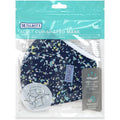 Adult Cup-style Cloth Mask - 1 pack - Colored Spackle on Navy - Dr Talbot's US