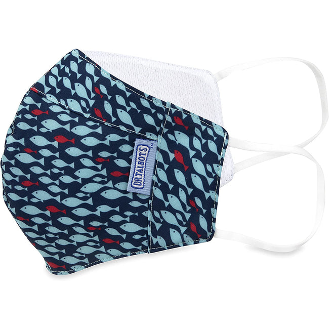 Adult Cup-style Cloth Mask - 1 pack - Fish - Dr Talbot's US