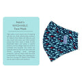 Adult Cup-style Cloth Mask - 1 pack - Fish - Dr Talbot's US