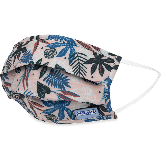 Adult Pleated Cloth Mask - 1 pack - Multi-colored Leaves - Dr Talbot's US