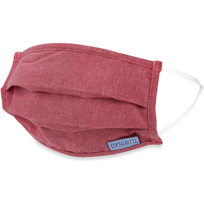 Adult Pleated Cloth Mask - 1 pack - Red - Dr Talbot's US