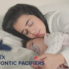 Soft-Flex Orthodontic Pacifier for 6-12 Months (2 Pack)