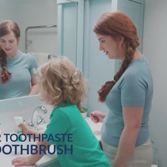 Toddler Toothbrush and Toothpaste Set