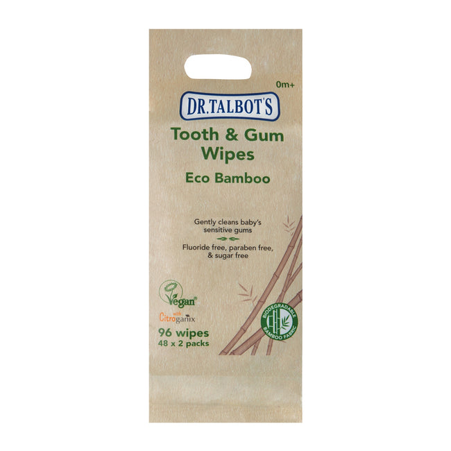 Eco Bamboo Tooth & Gum Wipes