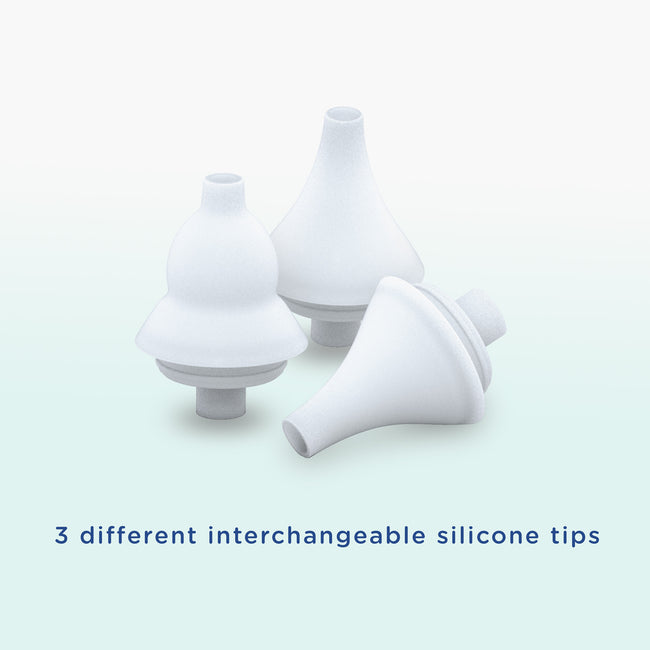 Electric Nasal Aspirator with 2-Pack Nose & Ear Cleaners