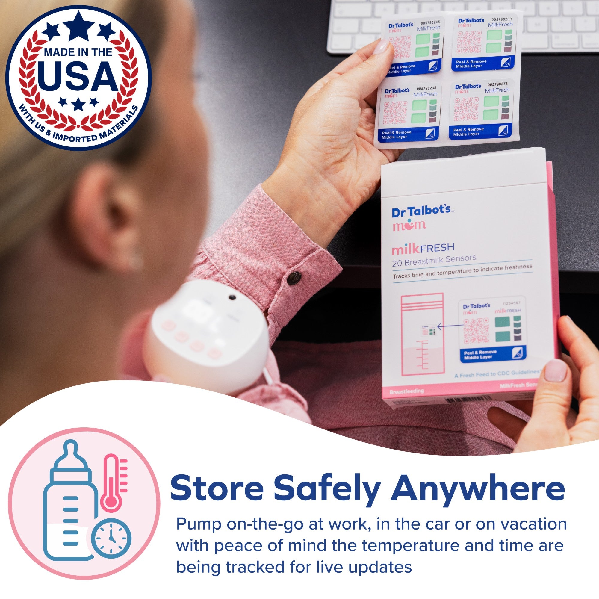 MilkFresh Sensors | 20 Count