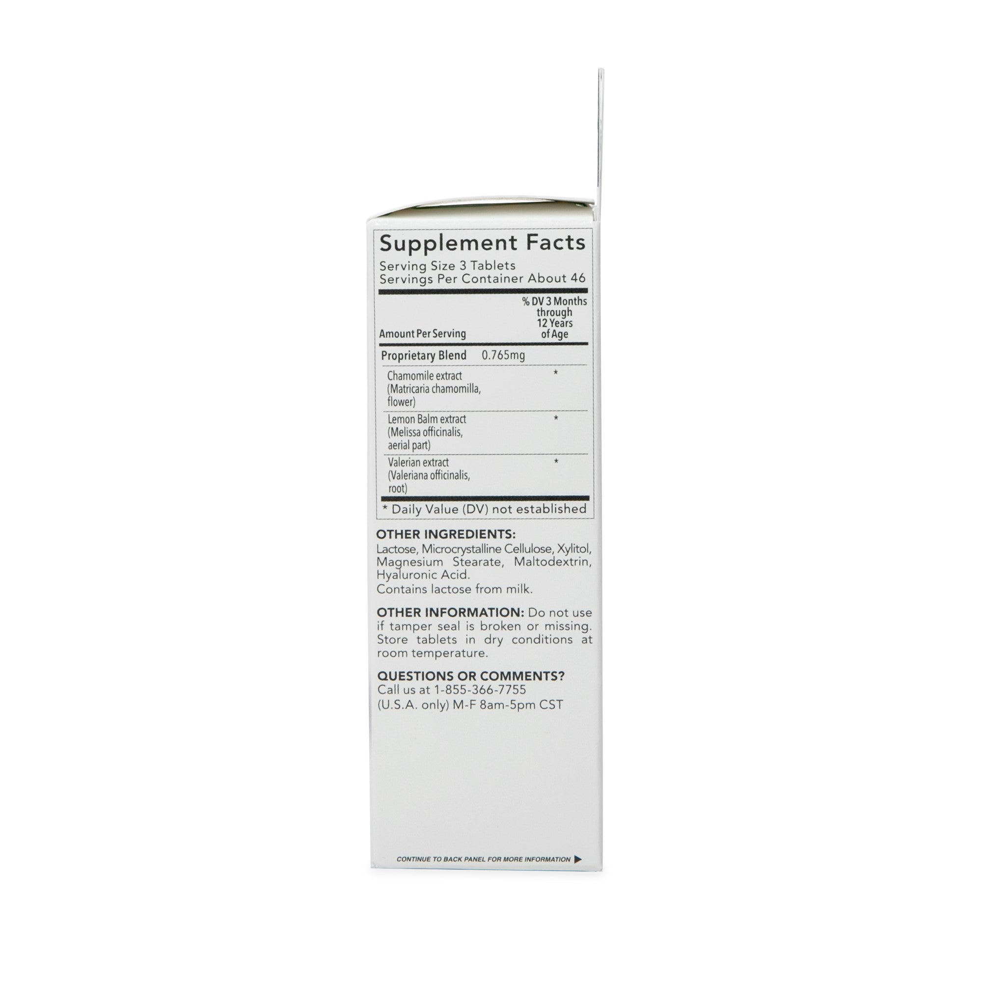 Chamomile Night Time Soothing Tablets