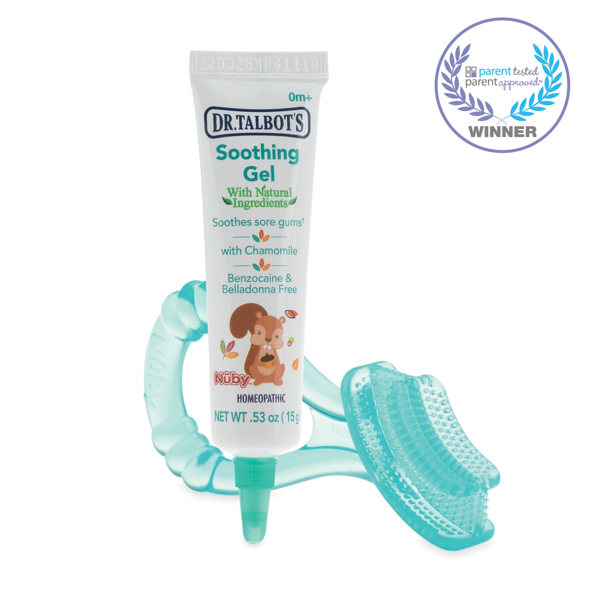 Soothing Gel + Massaging Toothbrush
