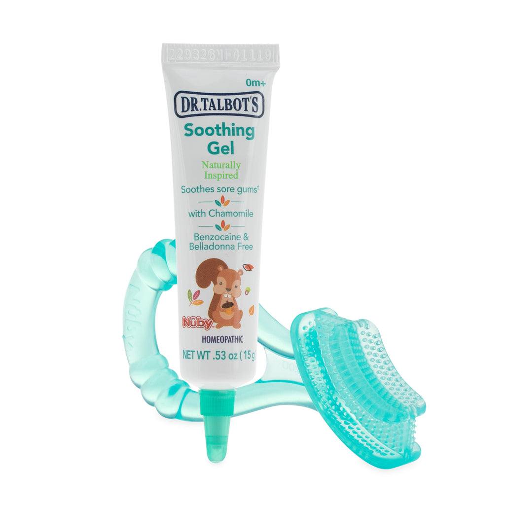 Soothing Gel for Sore Gums with Bonus Silicone Massaging