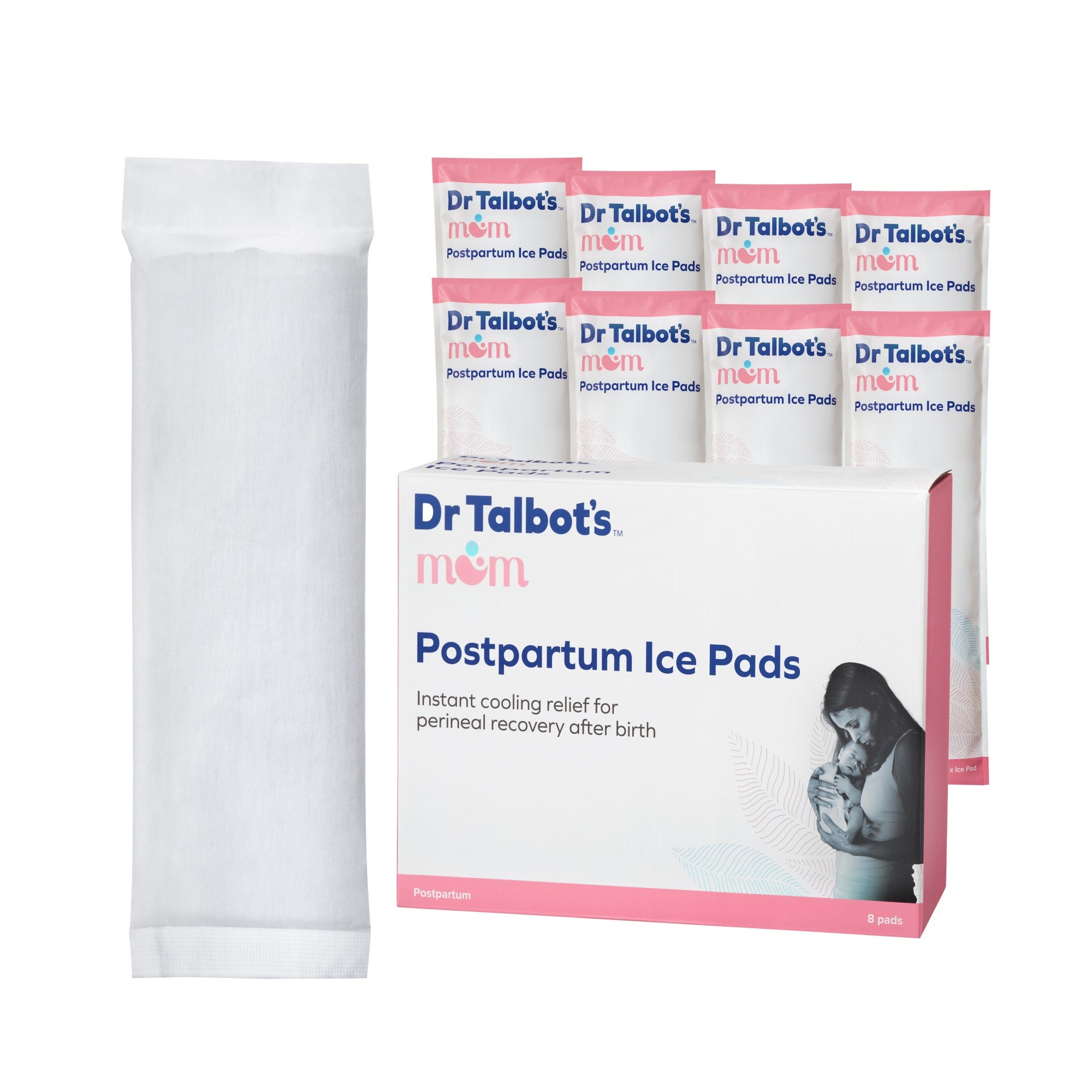 Postpartum Ice Pads (8-Pack) – Absorbent & Cooling Comfort – Dr Talbot's
