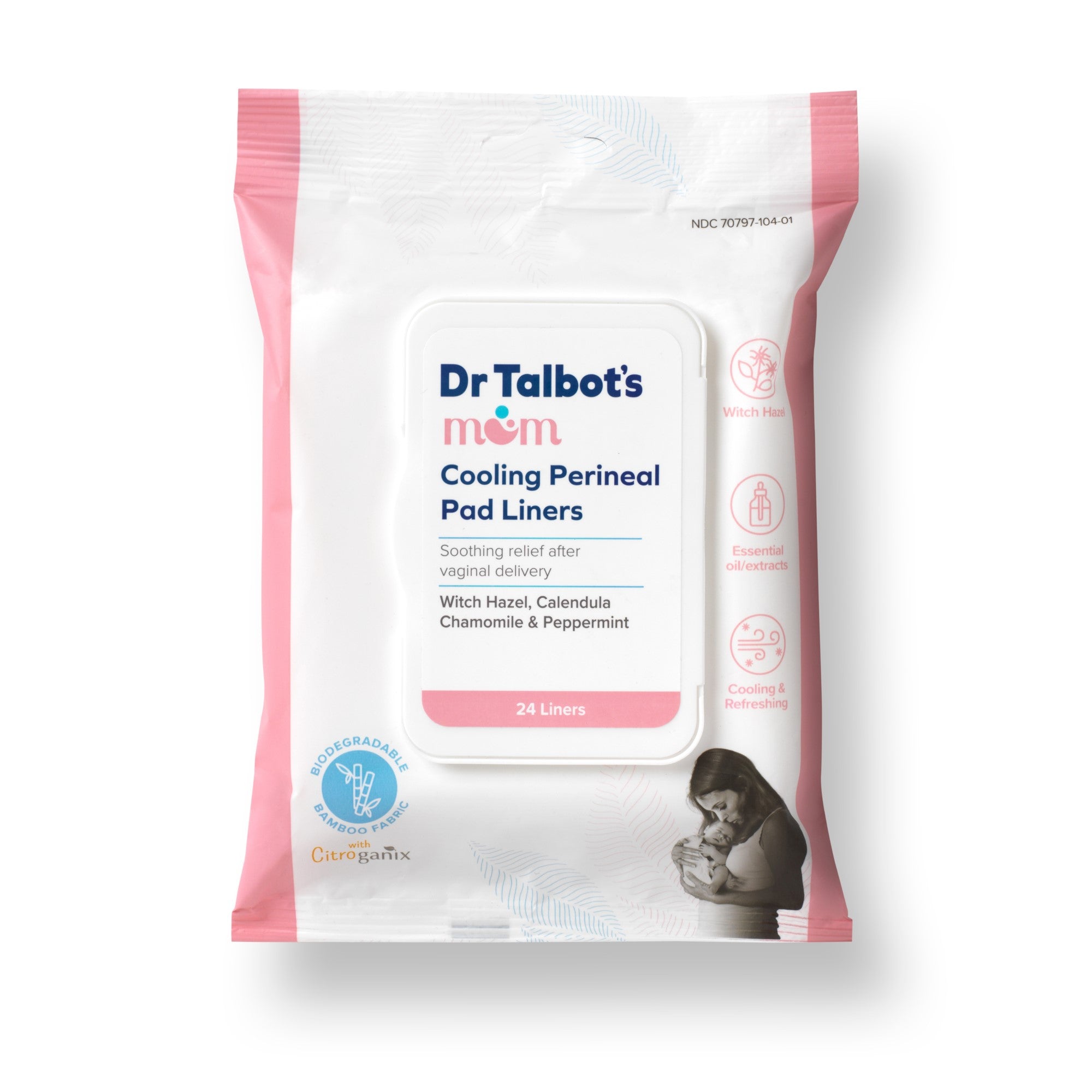 Cooling Perineal Pad Liners – Dr Talbot's US