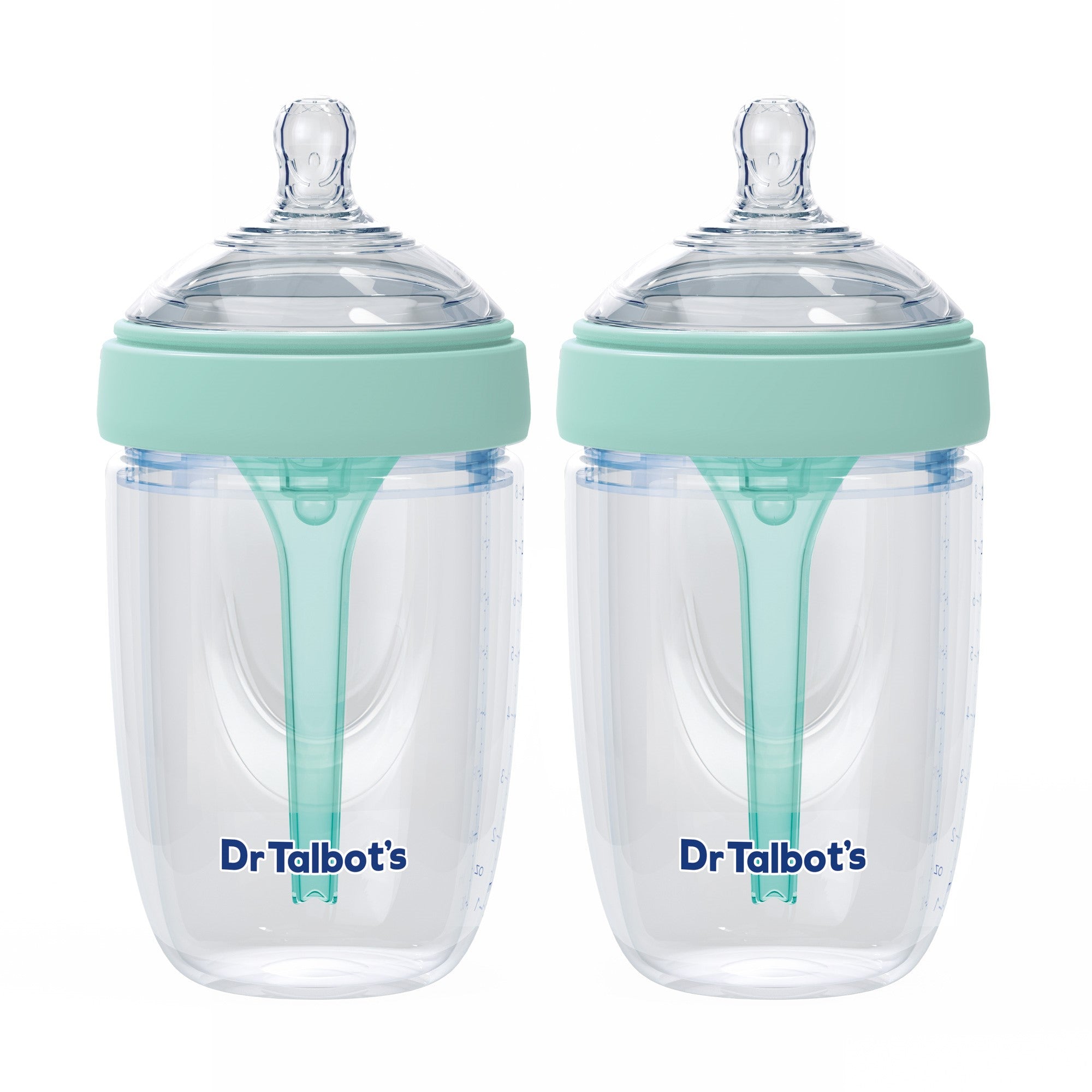 Squeezy Silicone Anti-Colic Bottle (2 Pack) - 8 oz