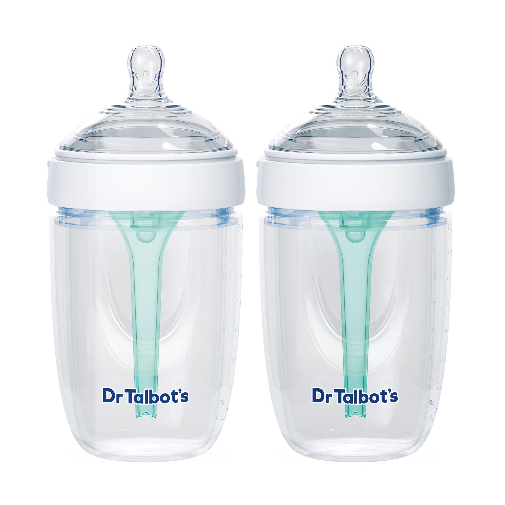 Squeezy Silicone Anti-Colic Bottle (2 Pack) - 8 oz