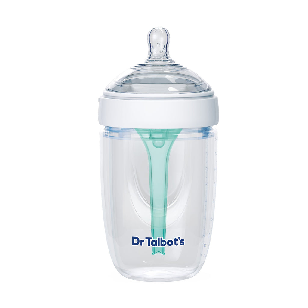 Anti-Colic Breastfeeding Bottles with Silicone Baby Bottle, Anti-Colic,  Natural Feel, Non-Collapsing Nipple