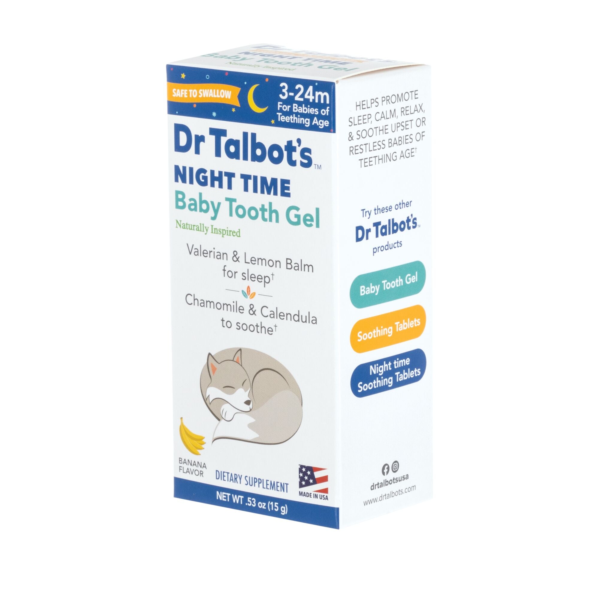 Night Time Baby Tooth Gel