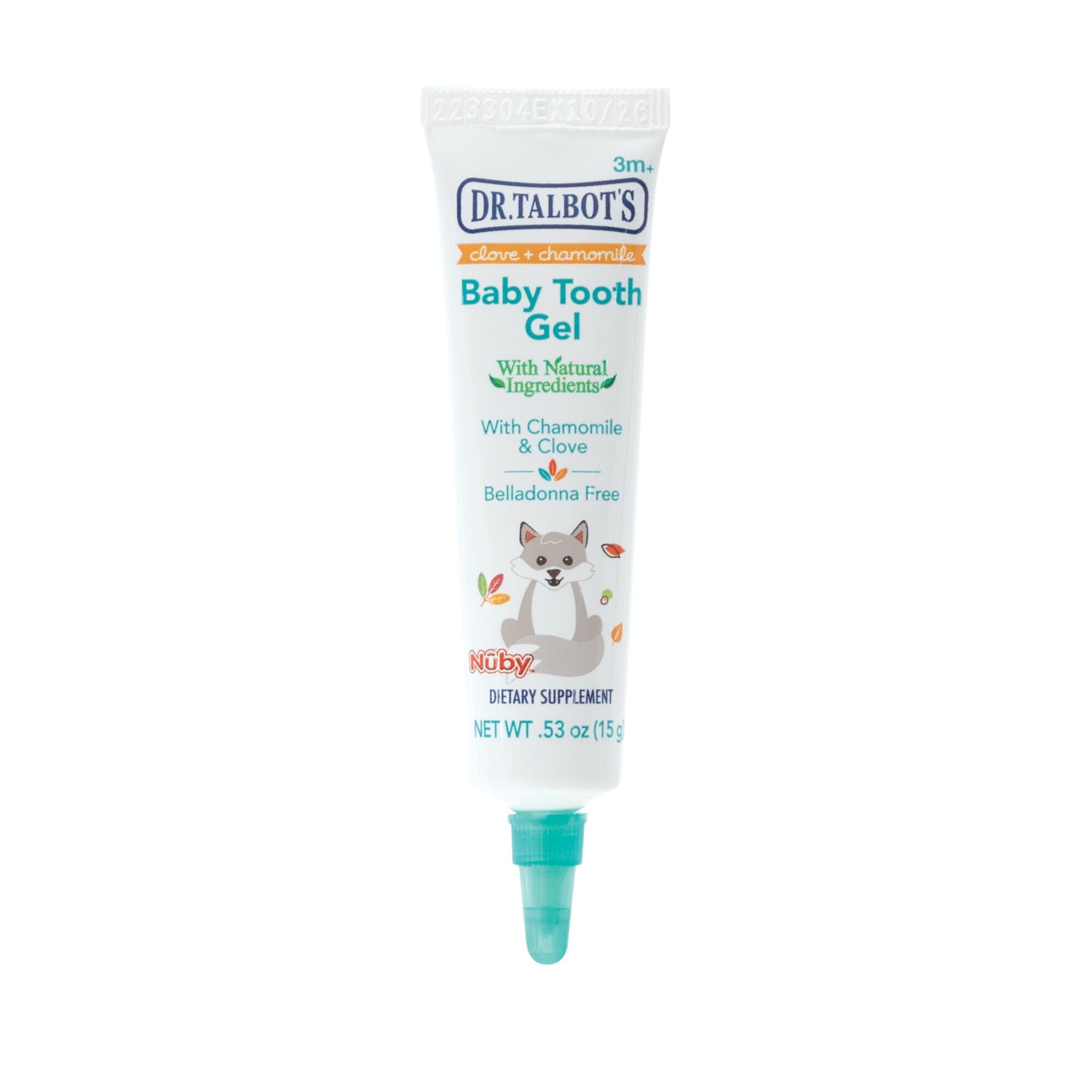 Gentle Baby Tooth Gel for Teething Relief and Oral Care – Dr Talbot's