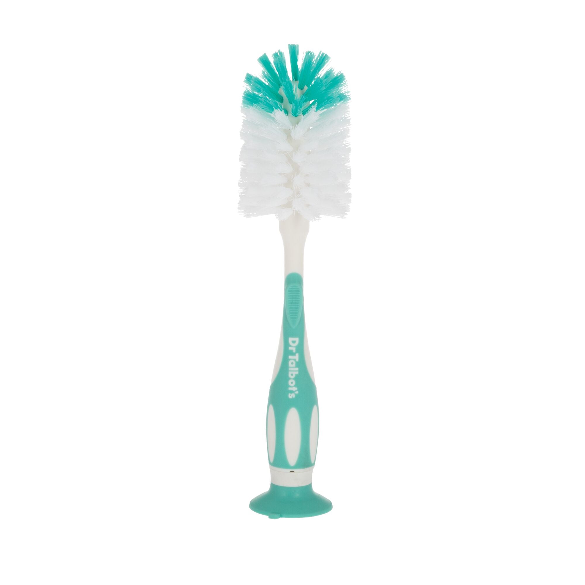 Bottle Brush with Suction Base (2 Pack) | Aqua