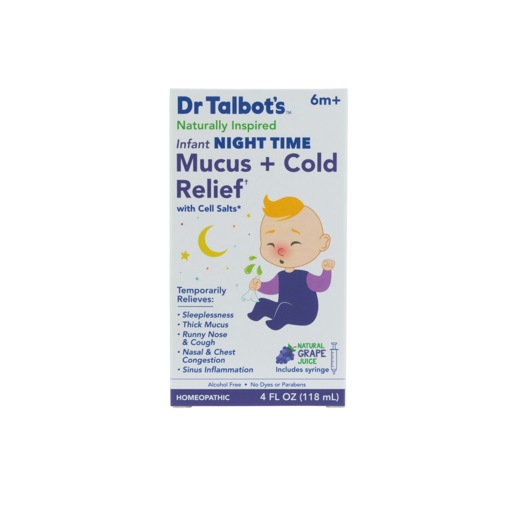 Infant Night Time Cold + Mucus Relief
