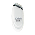White Dr. Talbot’s Portable Nail Trimmer with a translucent top cap and technical specifications printed on the front.