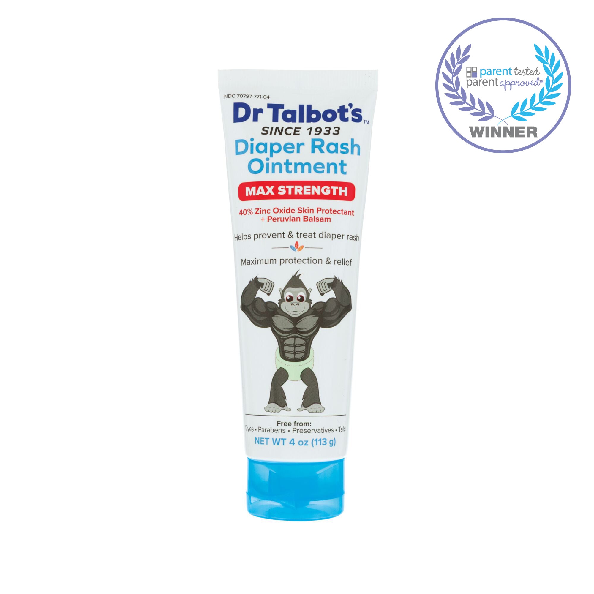 Maximum Strength Diaper Rash Ointment | 4 oz