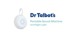 Portable Sound Machine & Night Light  On-the-Go White Noise Machine – Dr  Talbot's US