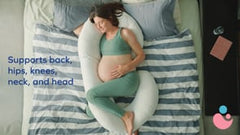 Stay Cool Pregnancy Pillow | C Shape