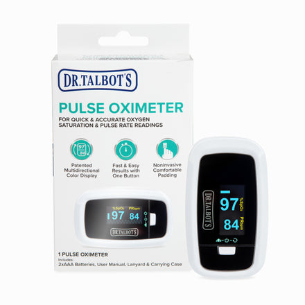 Pulse Oximeter - White - Dr Talbot's US
