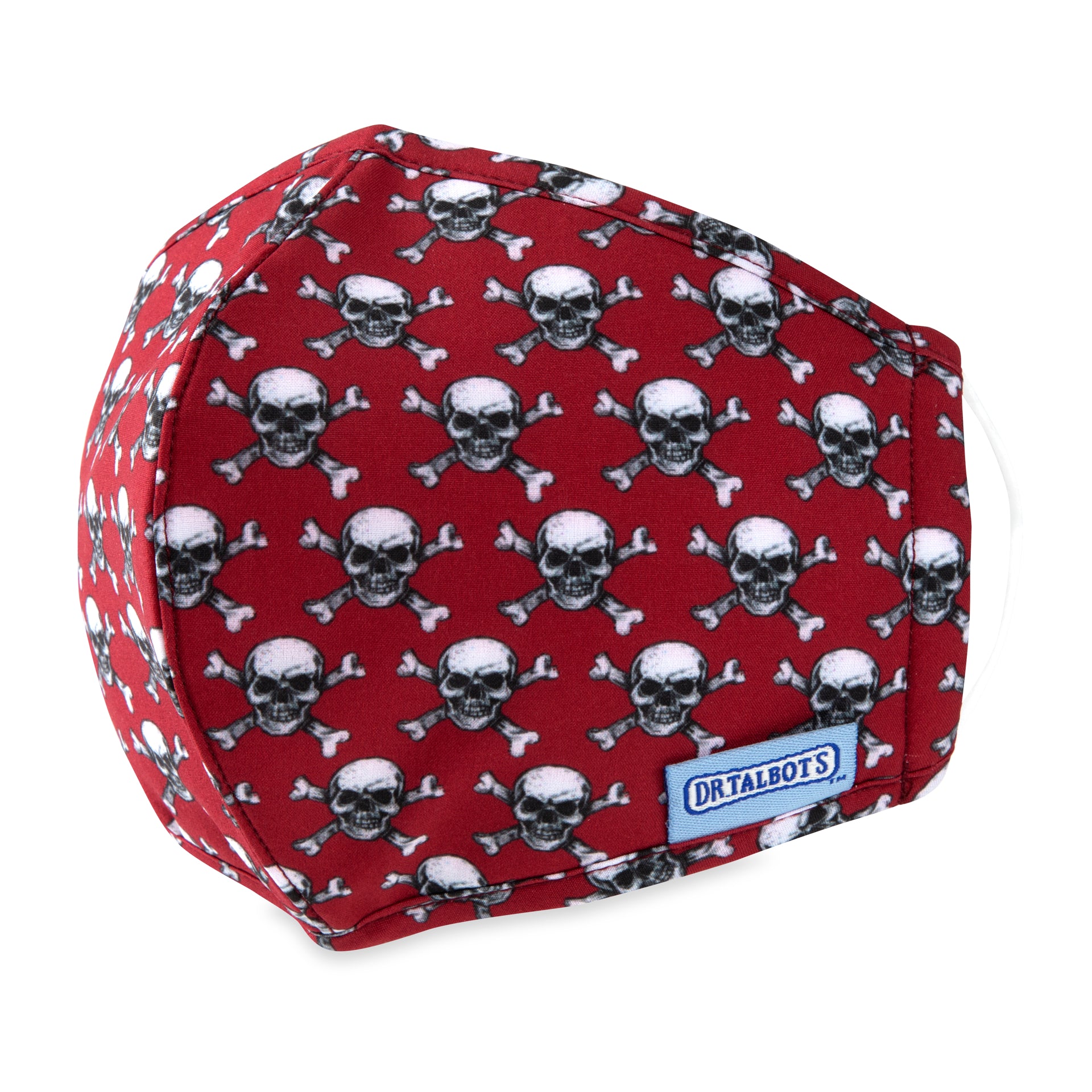 Cloth Face Mask - Age 13+ - 1 pack - Skull & Crossbones - Dr Talbot's US
