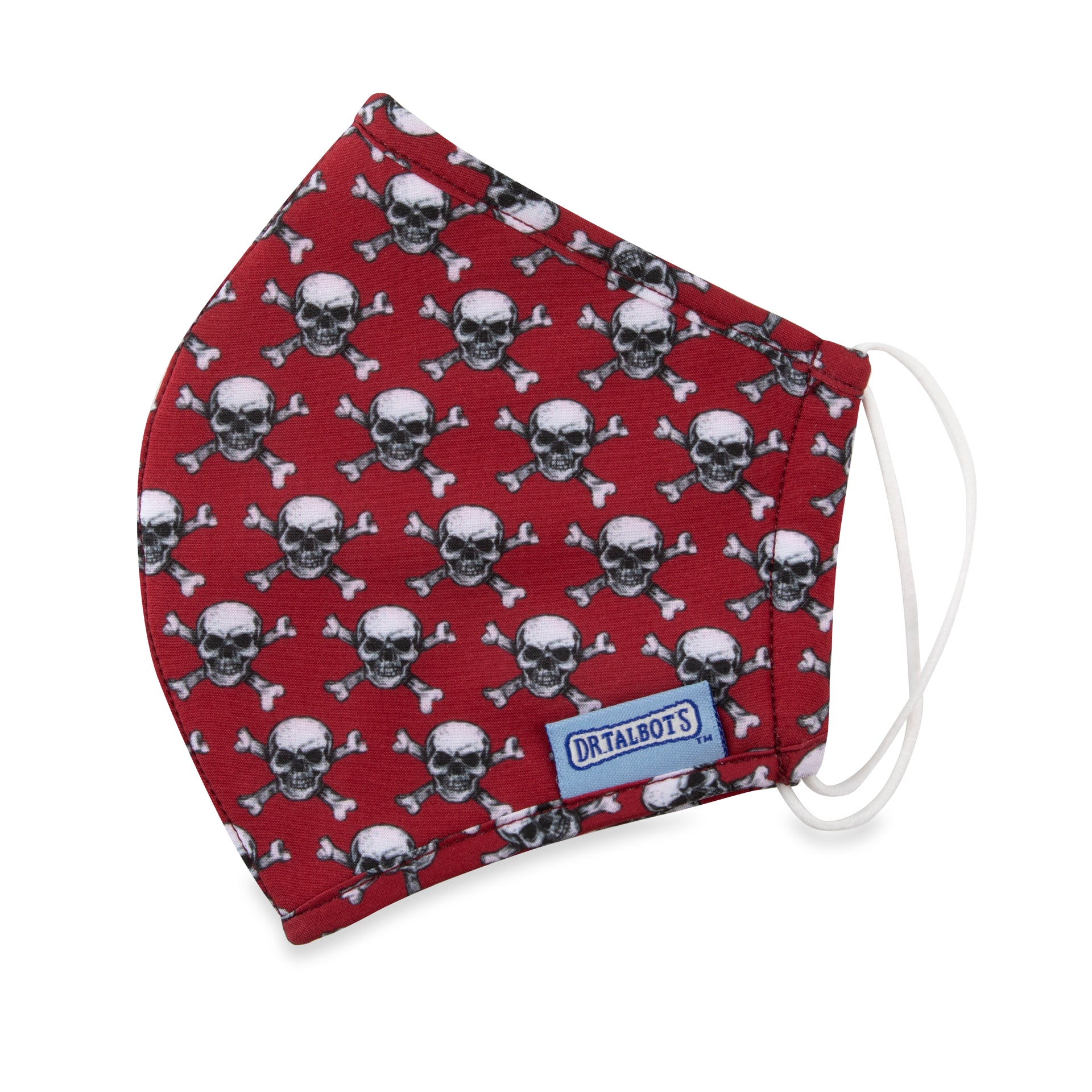 Cloth Face Mask - Age 13+ - 1 pack - Skull & Crossbones - Dr Talbot's US