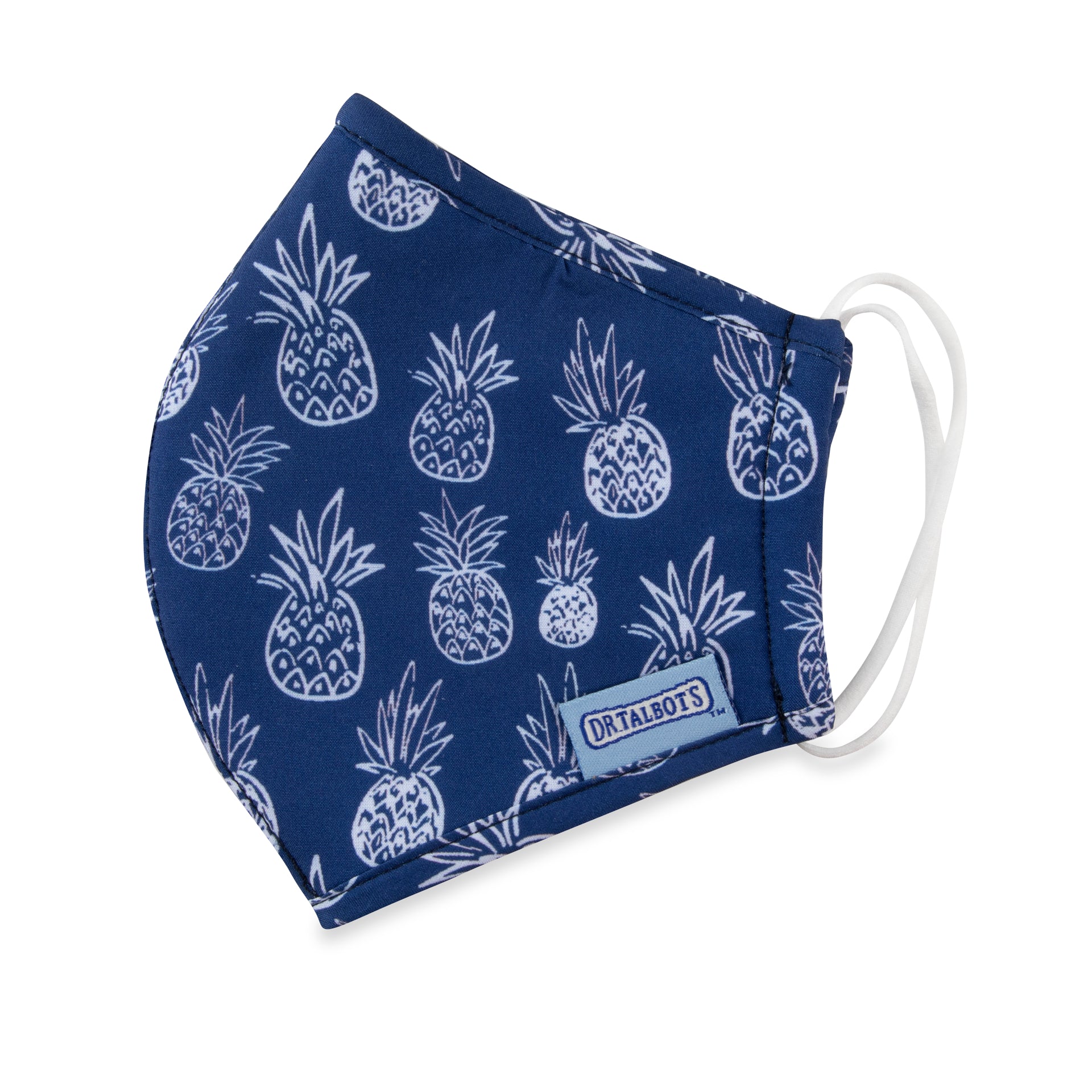Cloth Face Mask - Age 13+ - 1 pack - Pineapples - Dr Talbot's US